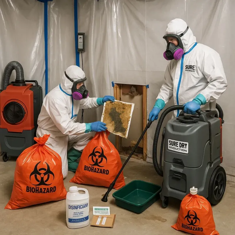 Contaminated Water Handling Protocols process in Claxton, GA