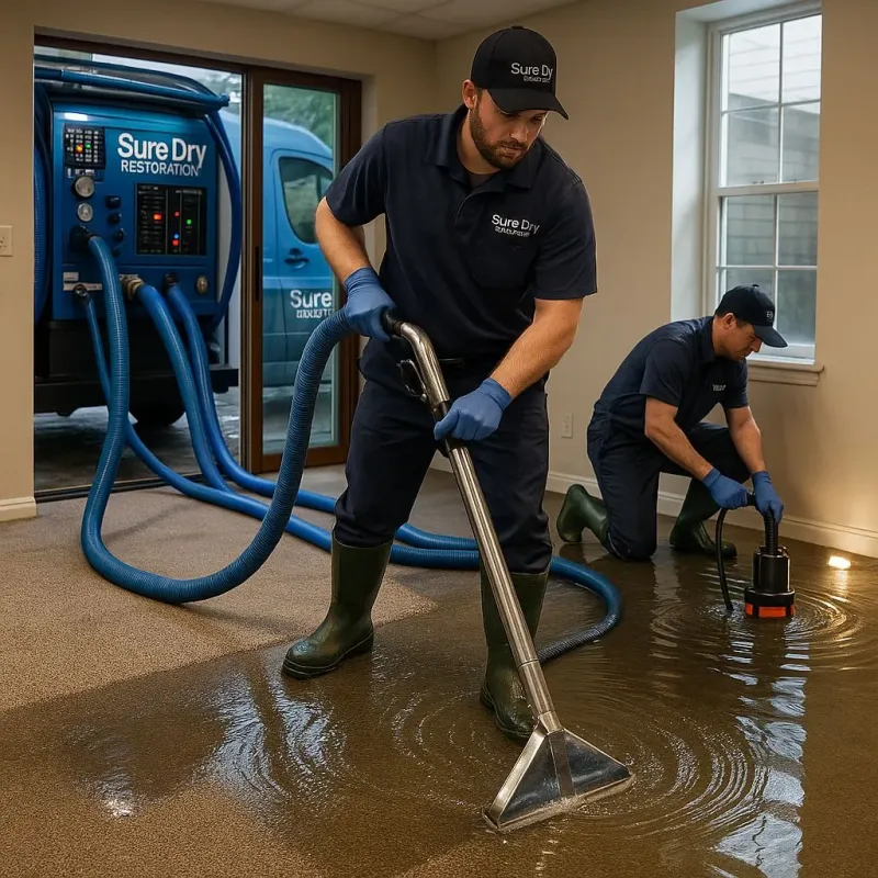 Water Extraction and Removal process in Claxton, GA